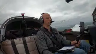 Flying the Katana Lelystad to Teuge and back