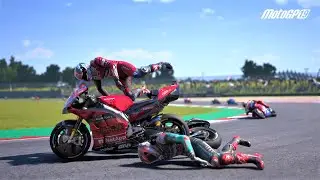 MotoGP 20 Mod Crash Compilation | Ten Minute​ #127