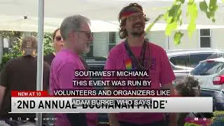 WSBT News 2024 Buchanan Pride coverage