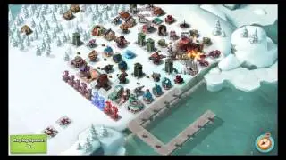 Boom Beach Smokey Hookas Attacks on Corner Bases