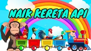NAIK KERETA API l Lagu Anak Indonesia l Lagu Anak Populer l Lagu Anak Balita l Lagu Anak Tren 