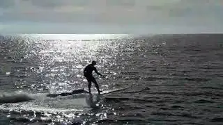 Surfjet powered surf board