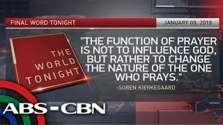 The World Tonight: The Final Word | January 9, 2019
