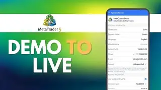Как перейти с демо-счета на реальный счет MT5