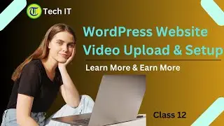 How to Upload Videos in Elementor: Step-by-Step Tutorial! / Class 12 - Tech IT