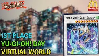Yu-Gi-Oh! Day 1st Place - Virtual World (McDonalds content but pls click anyways)
