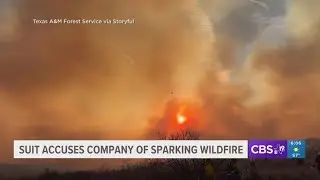 Lawsuit accuses company of sparking wildfire