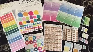 Fun Little Erin Condren Planner Sticker Review for New Etsy Shop WeftandOlive2
