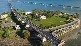 Pigeon Key Florida - Part 1 (Train Ride)