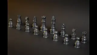 NiobiuTi&reg; 16 pieces chess set