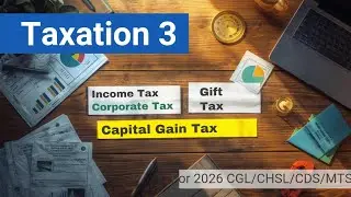 Income Tax And Direct tax -SSC(CGL/CHSL/MTS)/CDS-Economy-detail explanation with example