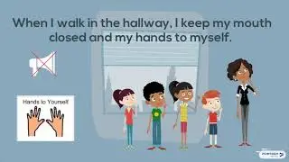 Walking in the Hallway Special Education Social Story