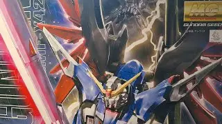 Gunpla Time-lapse of Destiny Gundam MG
