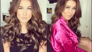 Voluminöse Victoria's Secret Locken mit Clip In Extensions Elegance Hair I Marina Si