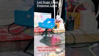 Led Laser Light Projector | Led Mini StageLight Diwali Decoration ideas, Sound Activated Laser Light