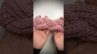 Geflochtenes Stirnband #h&auml;keln #diy