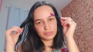 Asmr | Voz suave, fazendo minha sobrancelha com vocês. 💜