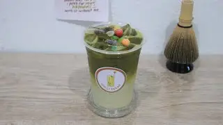 Matcha Yuzu Lemon Soda Recipe 🍵🍋🍊 #shorts