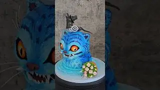 I heard you! Added Sussie magpie to the Derpy Tiger cake 😂 #kpopdemonhunters #Netflix #cakeart