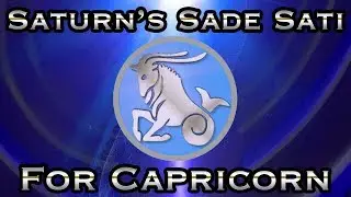 Saturn’s Sade Sati For Capricorn - Capricorn Yearly Horoscope for 2017 - 2020 | Prakash Astrologer