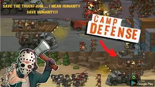 CAMP DEFENSE  Gameplay / Walkthrough / Offline / Strategy games