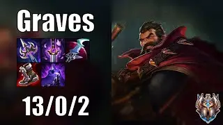 Graves vs Elise JUNGLE - Patch 12.18 euw1 CHALLENGER