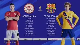 SERIGNALUCA X BARCELONA FINAL DA CHAMPIONS TEMPORADA 19