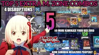 TOP 5 EXTRA MONSTER ZONE PLAYS to DO in DUEL LINKS