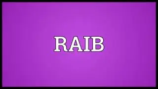 RAIB Meaning