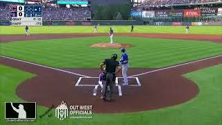 Injury Scout - Kerwin Danley Leaves Cubs-Rockies After 1st Half Inning of Play