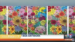 New utility box artwork in downtown Grants Pass