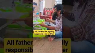 A Responsible father #shortsfeed #shorts #father #love #viral