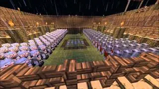[Minecraft] NPC Battle- George Army Vs Ryan Army