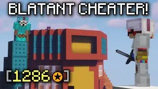 Fighting a Blatant Cheater on First Rush... (Solo Bedwars Commentary) | Hypixel Bedwars