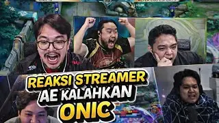 REAKSI STREAMER ONIC KALAH DARI ALTER EGO‼️AE WR 100%