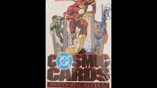 PURE NOSTALGIA!!! 1991 DC Cosmic Cards Booster Opening!!