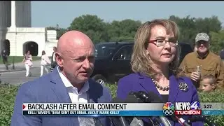 Kelli Ward faces backlash for saying Mark Kelly should be stopped 'dead in his tracks'