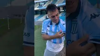 DIEGO MILITO CONVENCIENDO A LAUTARO PARA QUE VUELVA CUANTO ANTES A RACING 😍💙