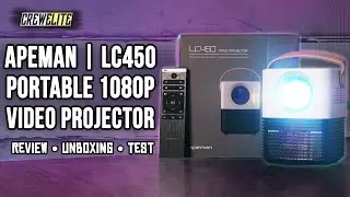 Apeman: Мини-портативный цифровой проектор LC450 1080P | Лучший бюджетный проектор для использова...