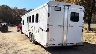 4 horse Bison with living quarters 