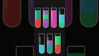 Colour Mixing Game | Water Colour Sort App #shorts