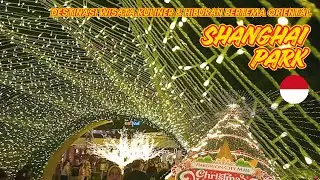🇮🇩 Наслаждайтесь праздником в парке Шанхая и торговом центре Pakuwon City Mall Сурабая на Рождест...