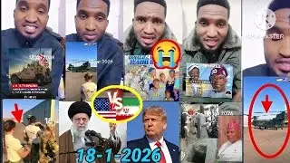 🚨18-1-2026👂👈chirin da amerika 🇺🇸 keyi akan Iran 🇮🇷😱 innalillahi 😭 kusaurari wannan 👇 Nigeria 🇳🇬#2026