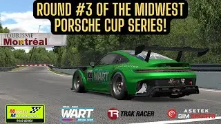 Porsche Cup race at Circuit Gilles Villeneuve on iRacing.