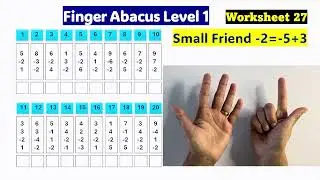 Boost Your Child&rsquo;s Focus & Math Skills with Finger Abacus Worksheets-27