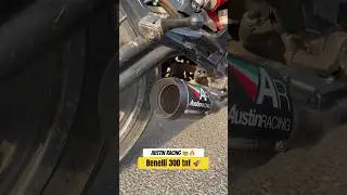 Benelli 300 😳 | Full system exhaust 🔥 | Austin Racing | #shorts