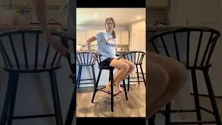 Review of LUE BONA Black Farmhouse Barstools with Semicircular Backrest