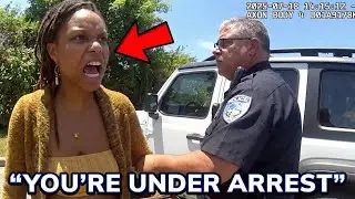 Entitled Woman Thinks She's Above the Law | Officer Proves Her Wrong