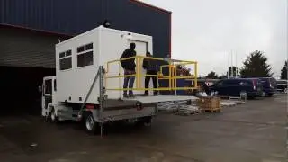 Training at AMSS factory in Bridgend UK (Ambulift)