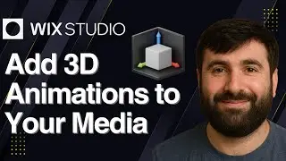 Как добавить 3D-анимацию в медиафайлы в Wix Studio | Учебное пособие 2025